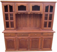 Modular recto 2 x 2. Algarrobo. Macizo
